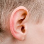 Child&#39;s ear